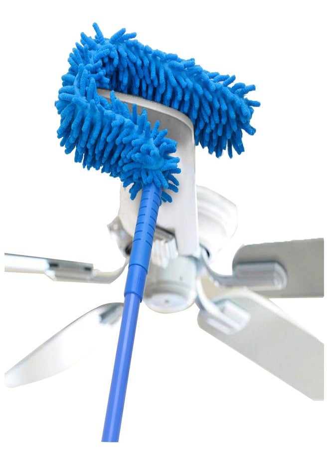 SKYTONE Flexible Fan Cleaning Duster for Multi-Purpose Cleaning of Home, Kitchen, Car, Office with Long Rod - Image 1